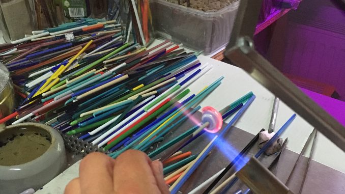 Glasperlen selbst machen