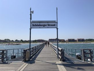 Seebrücke, Schönberg Strand