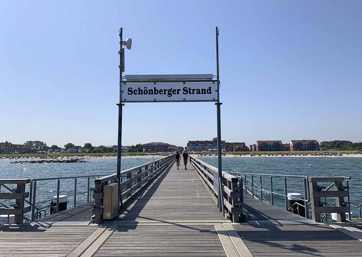 Seebrücke, Schönberg Strand